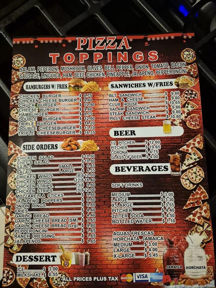 Harry's Pizza Cafe Menu image 3